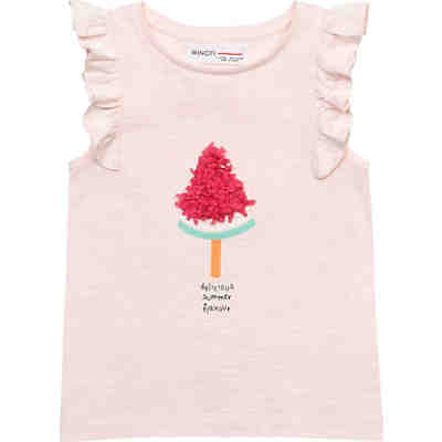 Top SLUB FRILL für Mädchen