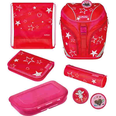 Schulrucksackset SOFTLIGHT PLUS Stars & Stripes, 7-tlg. (2022) 2