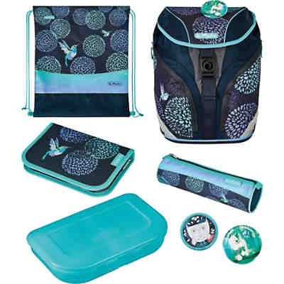 Schulrucksackset SOFTLIGHT PLUS Bloomy Birds, 7-tlg. (2023) 2