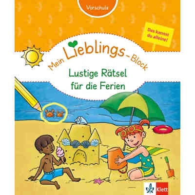 Klett Mein Lieblings-Block Lustige Rätsel für die Ferien