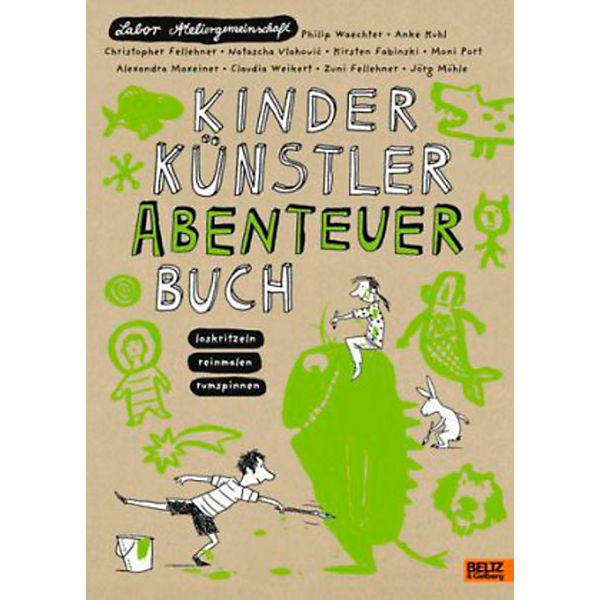 Kinder Künstler Abenteuerbuch