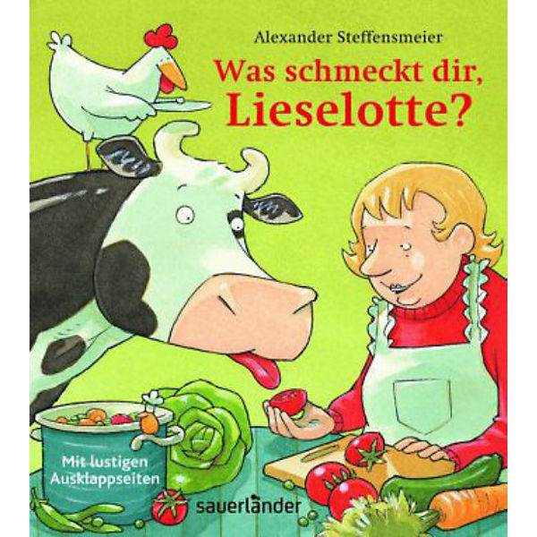 Kuh Lieselotte: Was schmeckt dir, Lieselotte?