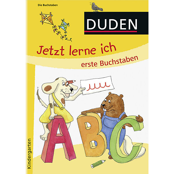 Jetzt lerne ich erste Buchstaben