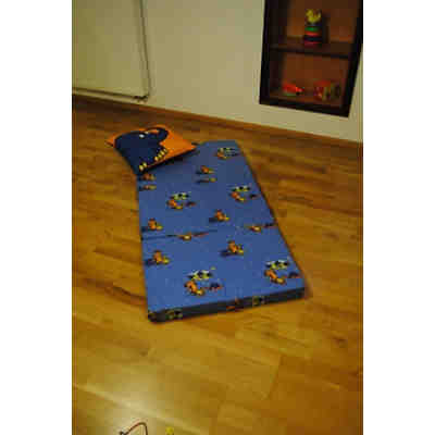 DIE MAUS - Kinderklappmatratze, 60 x 120 x 6cm, mit Tragegriff & Klettverschluss 2