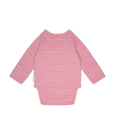 Wickelbody langarm Baby Organic Half Moon mit Teddybärmotiv Wickelbodys 2