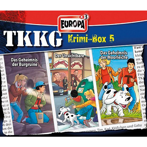 CD TKKG Krimi-Box 05 - 3er Box
