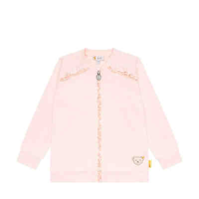 Sweatjacke Jungle Feeling mit Plüschbär-Applikation Sweatjacken