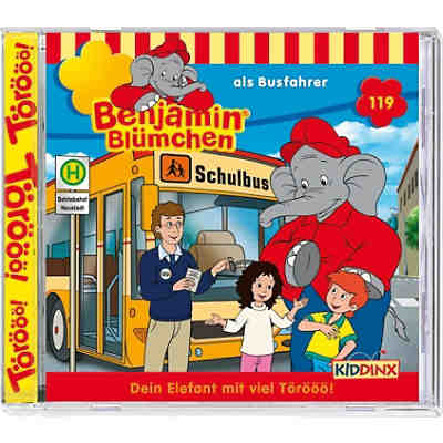 CD Benjamin Blümchen 119 - als Busfahrer