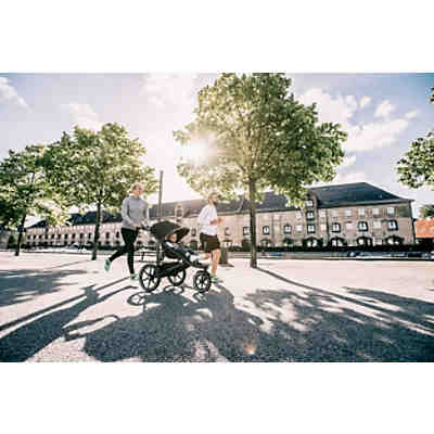 "Thule Urban Glide 2, Jogging-Buggy mit Kinderkörbchen, Dark Shadow 2