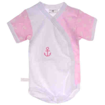 Baby Body Kurzarmbody 2er Set Wickelbodys für Mädchen 2