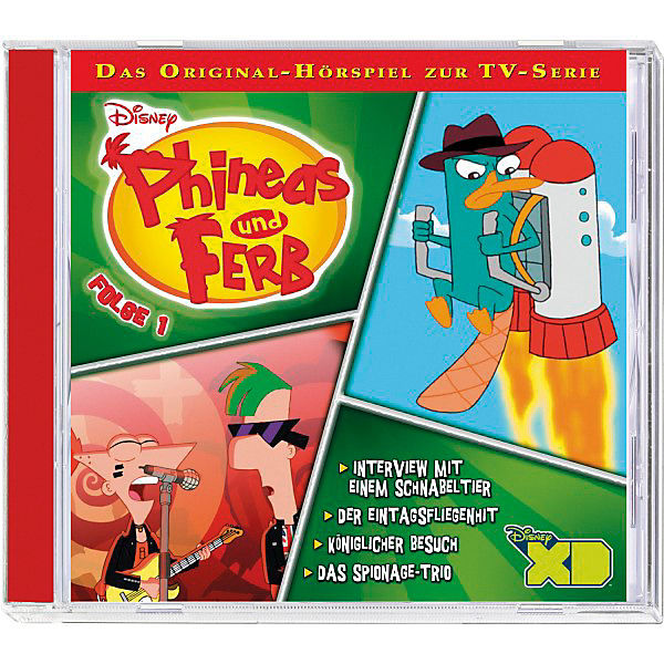 CD Phineas & Ferb - TV Serie 1