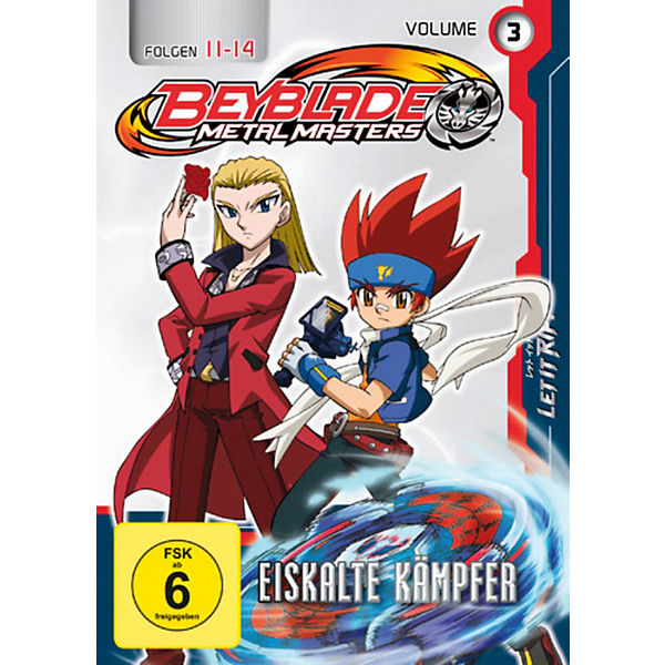 DVD Beyblade Metal Masters -Vol.3- Eiskalte Kämpfer