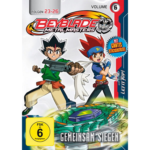 DVD Beyblade Metal Masters -Vol.6- Gemeinsam siegen