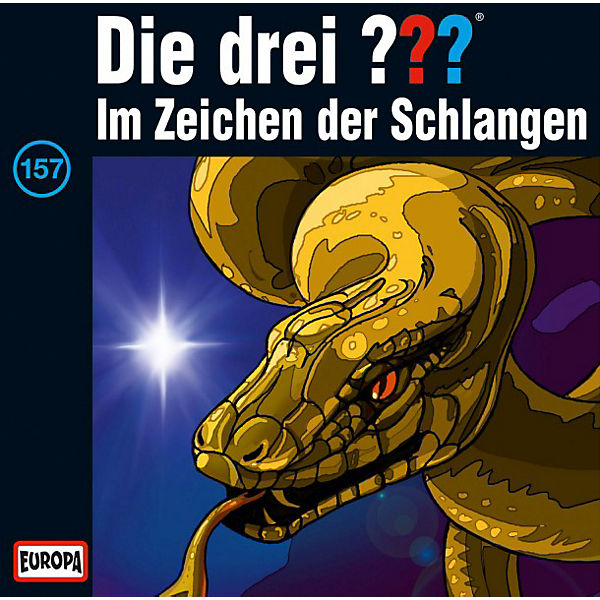 CD Die drei ??? 157 - Im Zeichen der Schlange