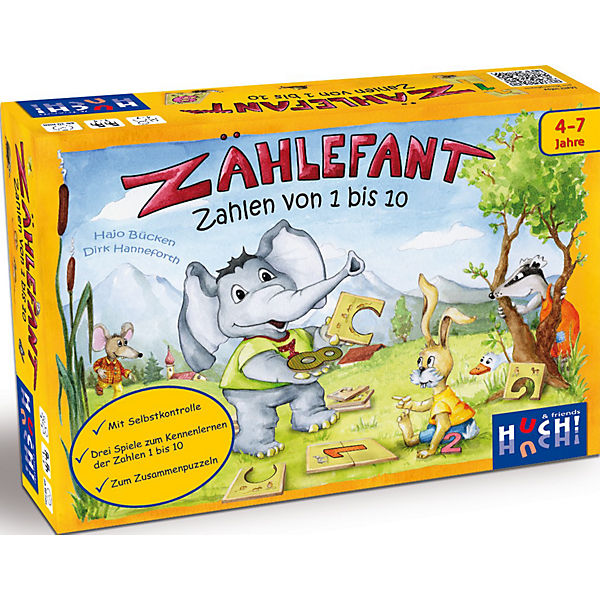 Zählefant - Zahlen von 1 bis 10
