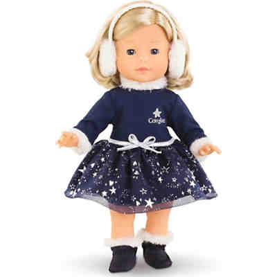 Ma Corolle Priscille, Sternenglanz, 36 cm Weichkörper-Ankleidepuppe mit Schlafaugen