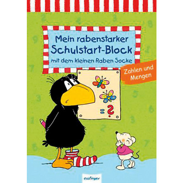 Mein rabenstarker Schulstart-Block - Zahlen und Mengen