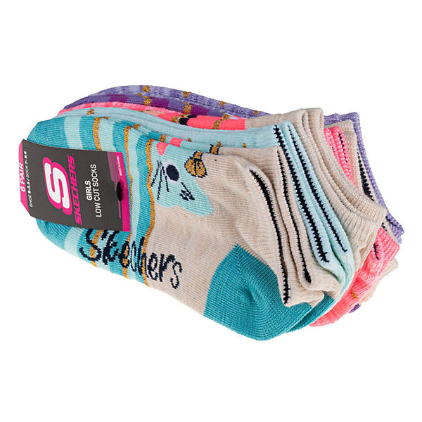 Girls 6pk Low Cut Sportsocken für Mädchen