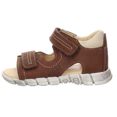 Baby Lauflernschuhe Krabbelschuhe Morin Sandale Babyschuhe Jungen Nubukleder uni Krabbelschuhe 2