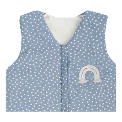 Sommerschlafsack Organic Punkte blau, Gr. 70 2