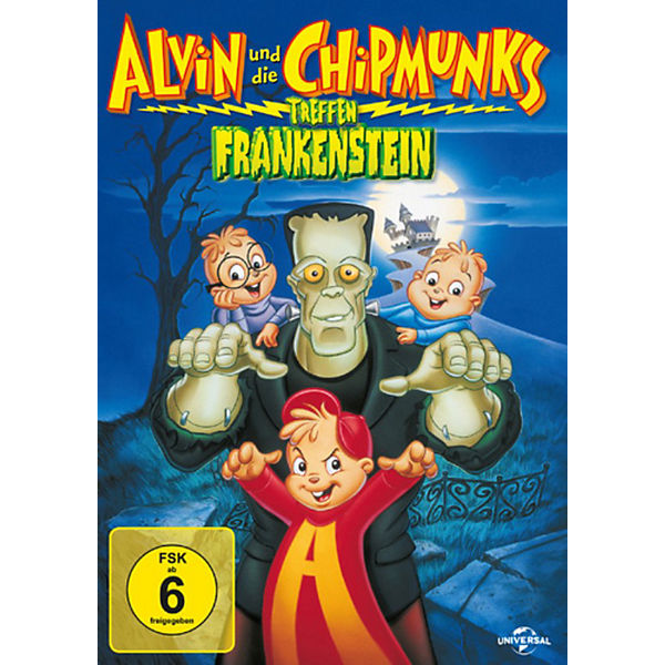 DVD Alvin und die Chipmunks treffen Frankenstein