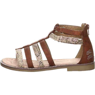 Mädchen Sandalen Schuhe Sandale Kinderschuhe Synthetikkombination uni Sandalen 2
