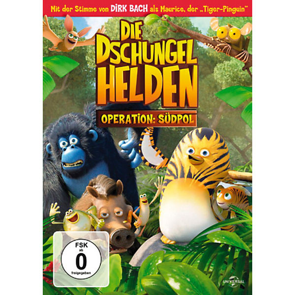 DVD Die Dschungelhelden - Operation: Südpol