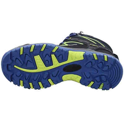 Jungen Schnürhalbschuhe Rigel Mid Outdoorschuh Kinderschuhe Veloursleder uni Outdoorschuhe 2