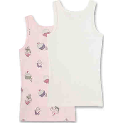 Unterhemd für Mädchen Doppelpack, Organic Cotton 2