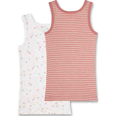 Unterhemd für Mädchen Doppelpack, Organic Cotton 2