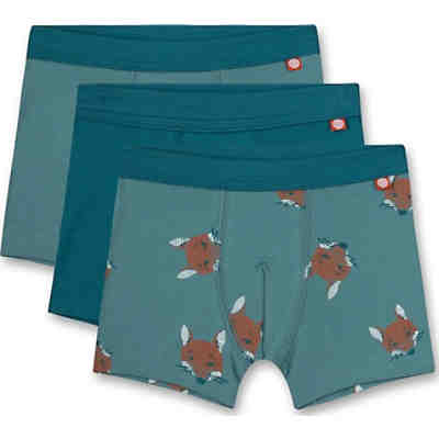 Kinder Boxershorts 3er-Pack, Organic Cotton