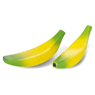 Spiellebensmittel Bananen Set 2 Stück, Holz