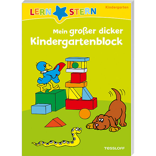 LERNSTERN: Mein großer dicker Kindergartenblock