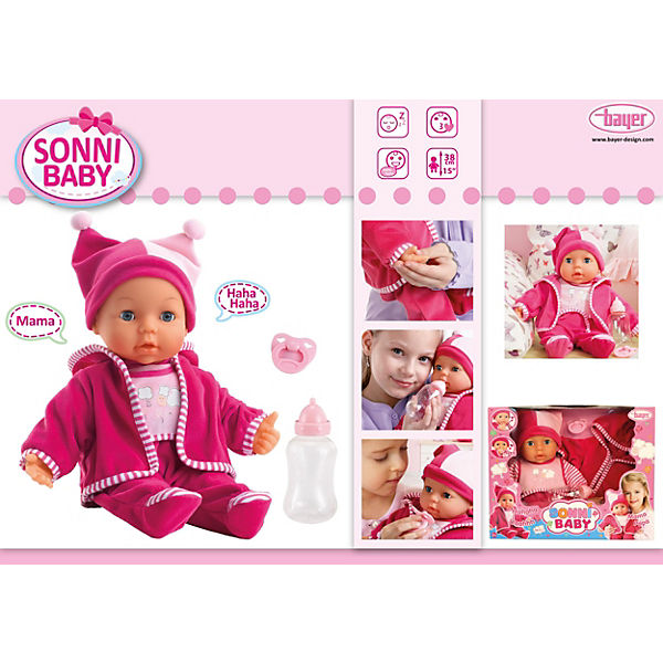 Babypuppe Sonni, 38 cm