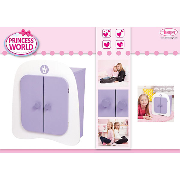 Puppenschrank, lila