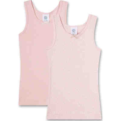 Unterhemd für Mädchen Doppelpack, Organic Cotton