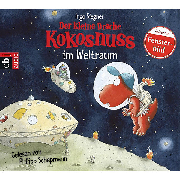 Der kleine Drache Kokosnuss im Weltraum, 1 Audio-CD