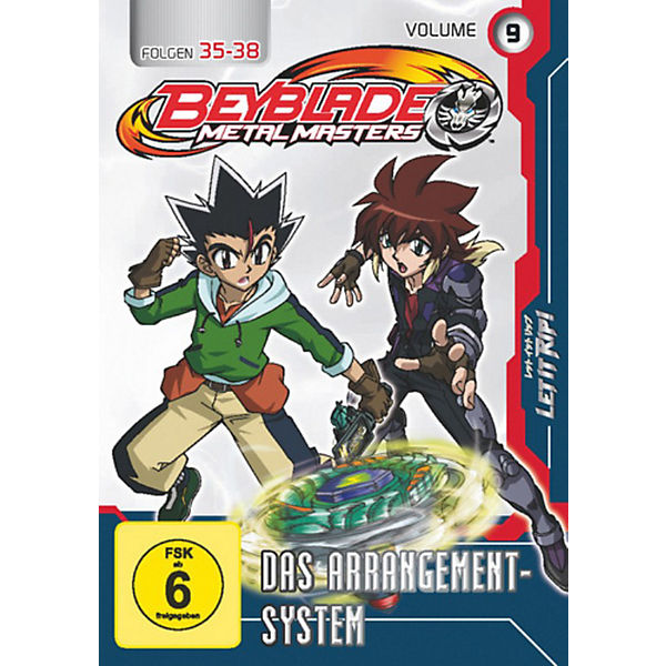 DVD Beyblade-Metal Masters - Vol.9 - Das Arrangement-System