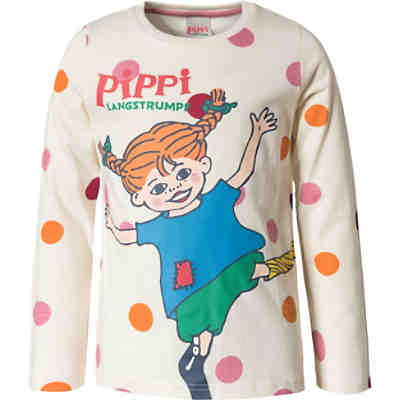 Pippi Langstrumpf Langarmshirt für Mädchen