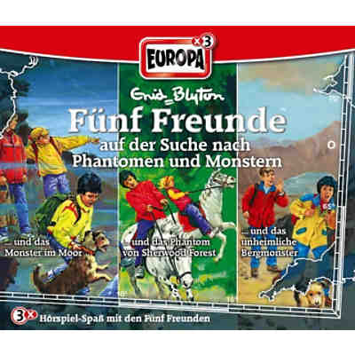 CD Fünf Freunde - 3er Box Auf der Suche nach Phantomen und Monstern