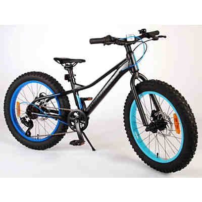 Gradient Kinderfahrrad - Jungen - 20 Zoll - Schwarz Blau Aqua - 6-Gang - Prime Collection 2