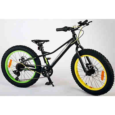 Gradient Kinderfahrrad - Jungen - 20 Zoll - Schwarz Gelb Grün - 6-Gang - Prime Collection 2