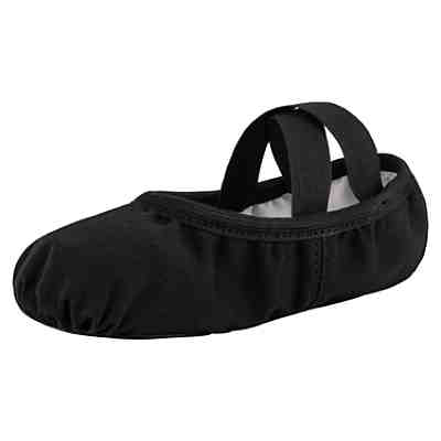 Ballettschuhe Bonnie aus Baumwoll-Stretch, geteilte Ledersohle Ballettschuhe für Mädchen 2