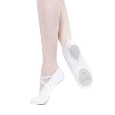Ballettschuhe Charlie, geteilte Ledersohle Ballettschuhe für Mädchen 2
