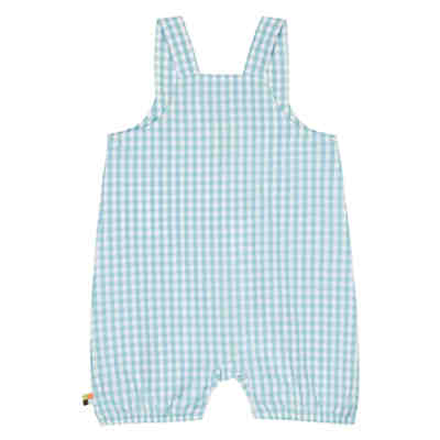 Kurze Latzhose Vichy-Karo Latzhosen 2