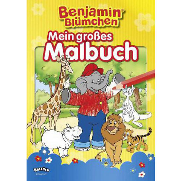 Benjamin Blümchen: Mein großes Malbuch