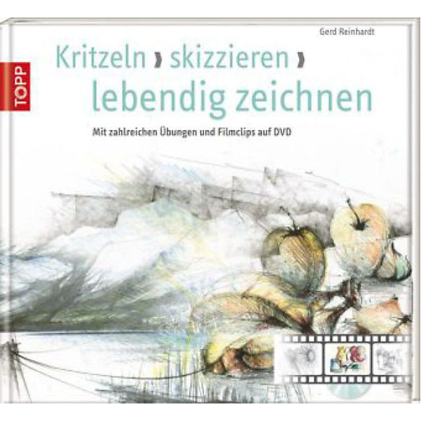 Kritzeln, skizzieren, zeichnen, m. DVD