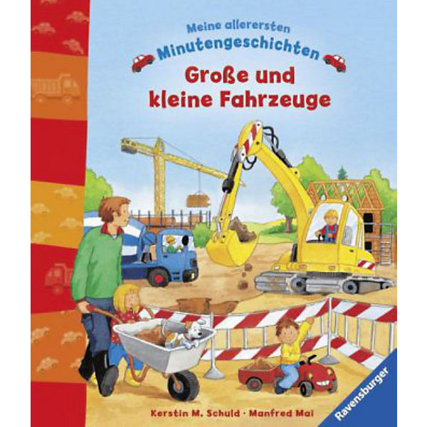 Meine allerersten Minutengeschichten: Große und kleine Fahrzeuge