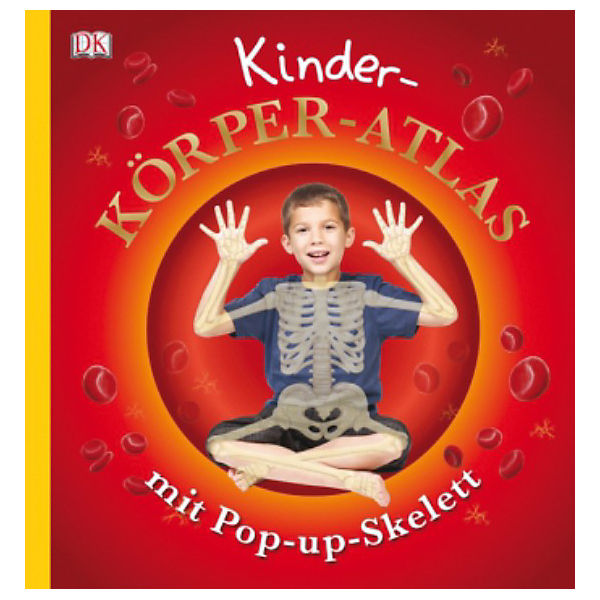 Kinder-Körper-Atlas, mit Pop-up-Skelett