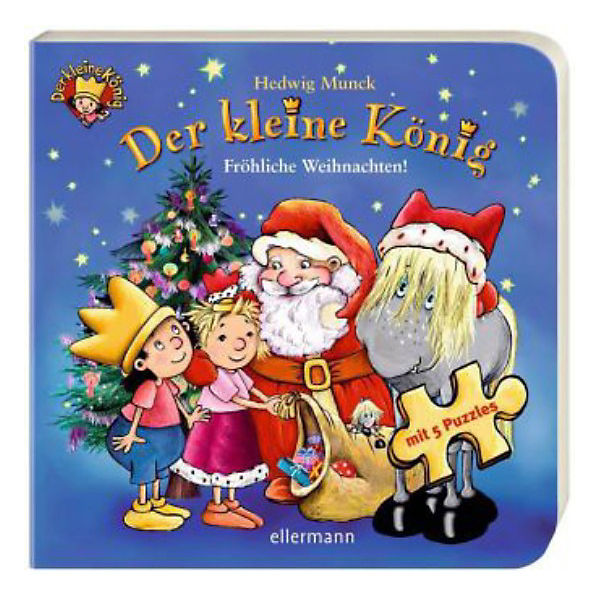 Der kleine König: Fröhliche Weihnachten, Puzzlebuch